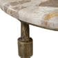 Timeless Designs Colmar Console in Antique Brass and White, , large