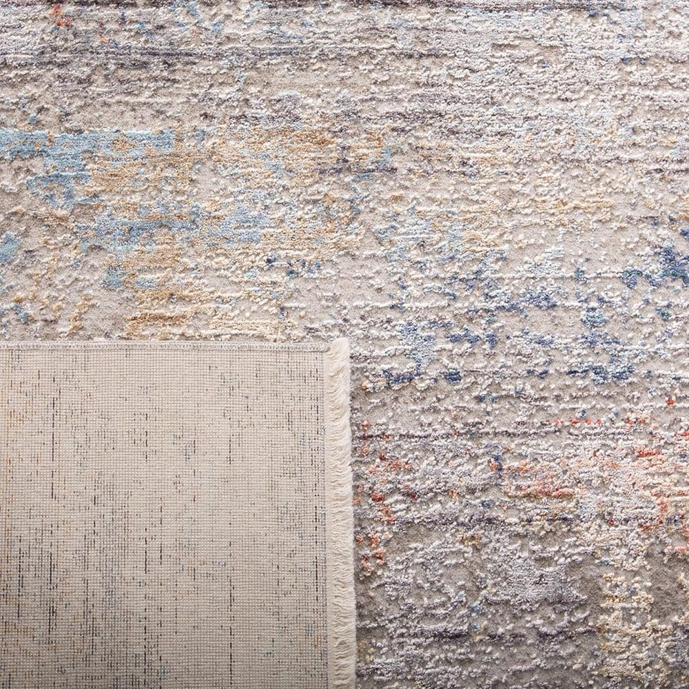 Safavieh Dream DRM427G 2&#39; x 8&#39; Grey and Blue Runner, , large