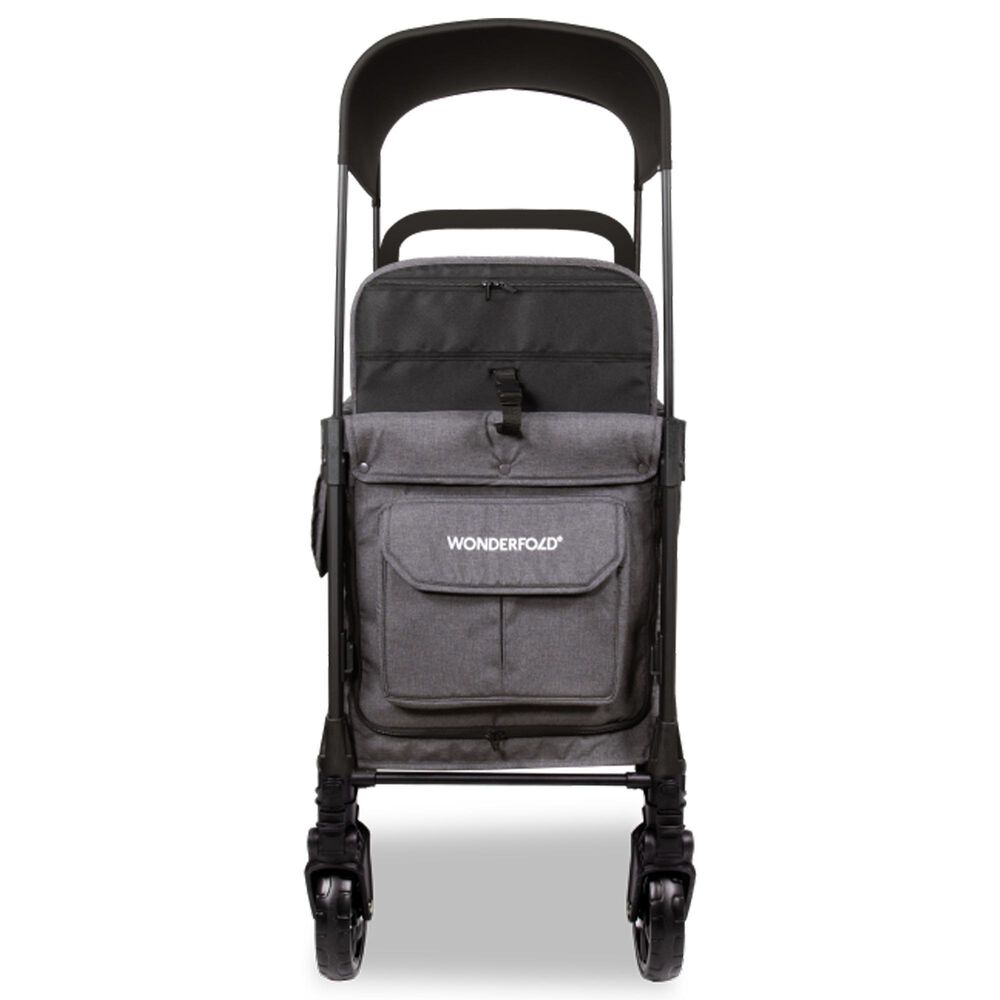 Wonderfold Elite Pro 2-Seater Stroller Wagon in Charcoal Gray, , large