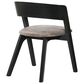 Blue River Cirque and Jackie 5-Piece Round Dining Set in Black, , large