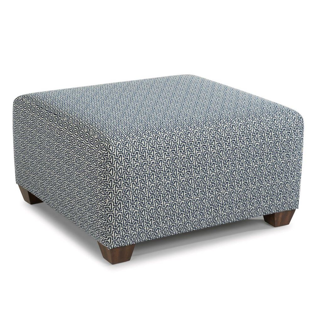 Flexsteel Blanchard Square Cocktail Ottoman in Charcoal, , large
