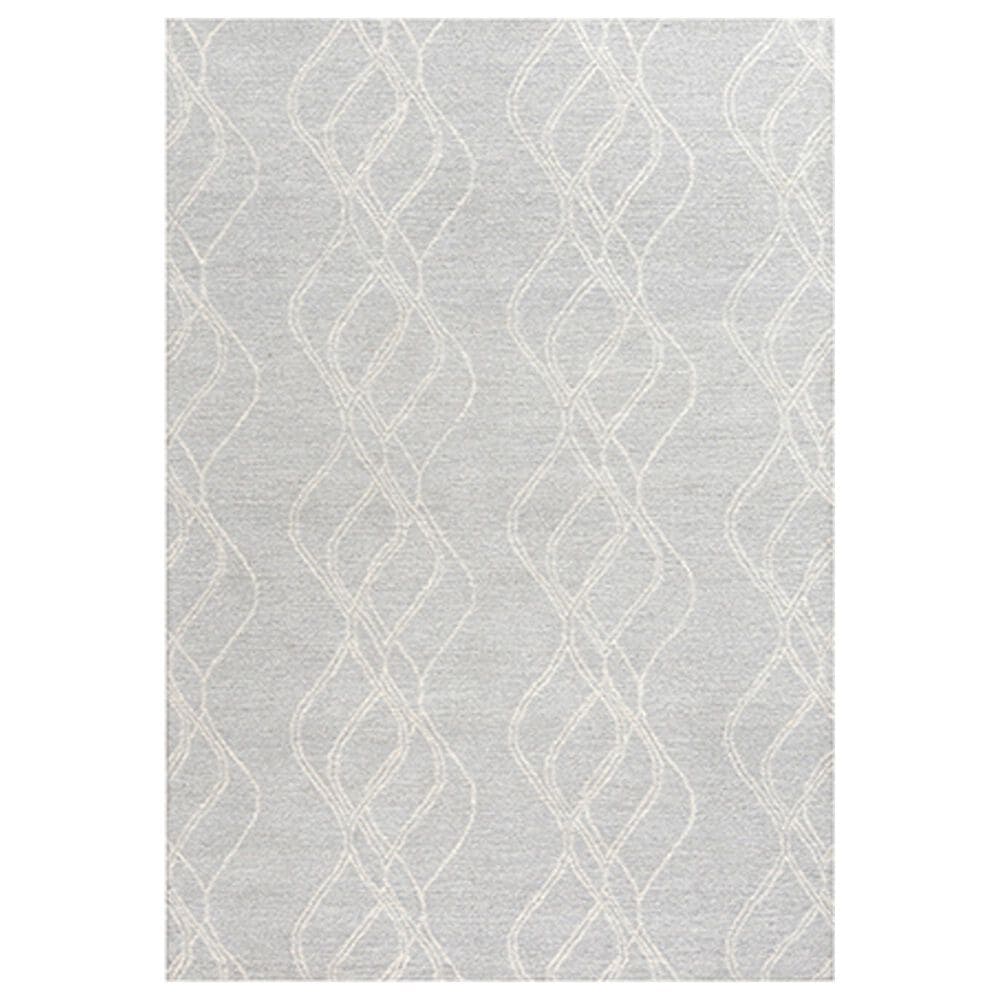 RIZZY Taylor TAY868 5" x 7"6" Gray Area Rug, , large