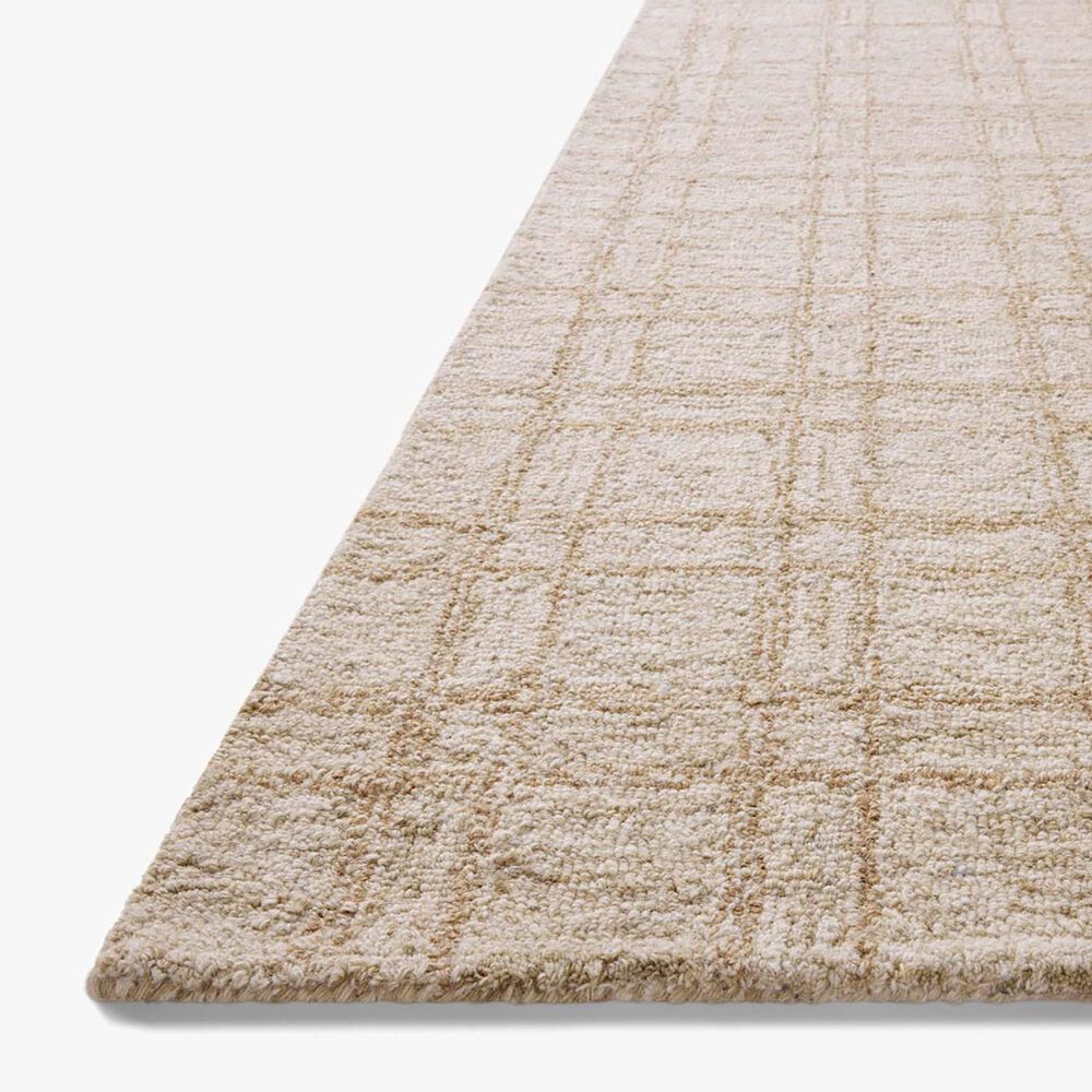 Chris Loves Julia x Loloi Polly 2&#39;6&quot; x 9&#39;9&quot; Khaki and Sand Runner, , large