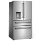 Maytag 29 Cu. Ft. French Door Bottom Mount Refrigerator in Fingerprint-Resistant Stainless, , large