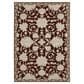 Oriental Weavers Capella Red and Beige 6"7" x 9"6" Area Rug, , large