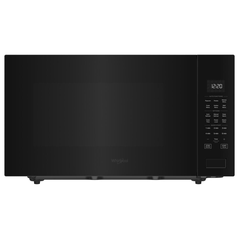 Whirlpool 2.2 Cu. Ft. Countertop Microwave with Steam Clean in Black, , large