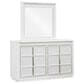 Millenium Chalanna 3-Piece California King Bedroom Set in White Lacquer, , large