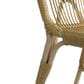 Hearth and Haven Outdoor PE Wicker Dining Chair in Natural (Set of 2), , large