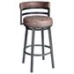 Blue River Titana 30" Swivel Barstool with Bandero Tobacco Cushion in Mineral, , large