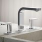 Kohler Parallel Widespread Bathroom Sink Faucet in Polished Chrome, , large