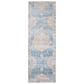 Loloi II Layla LAY-07 2"6" x 12" Blue and Tangerine Runner, , large