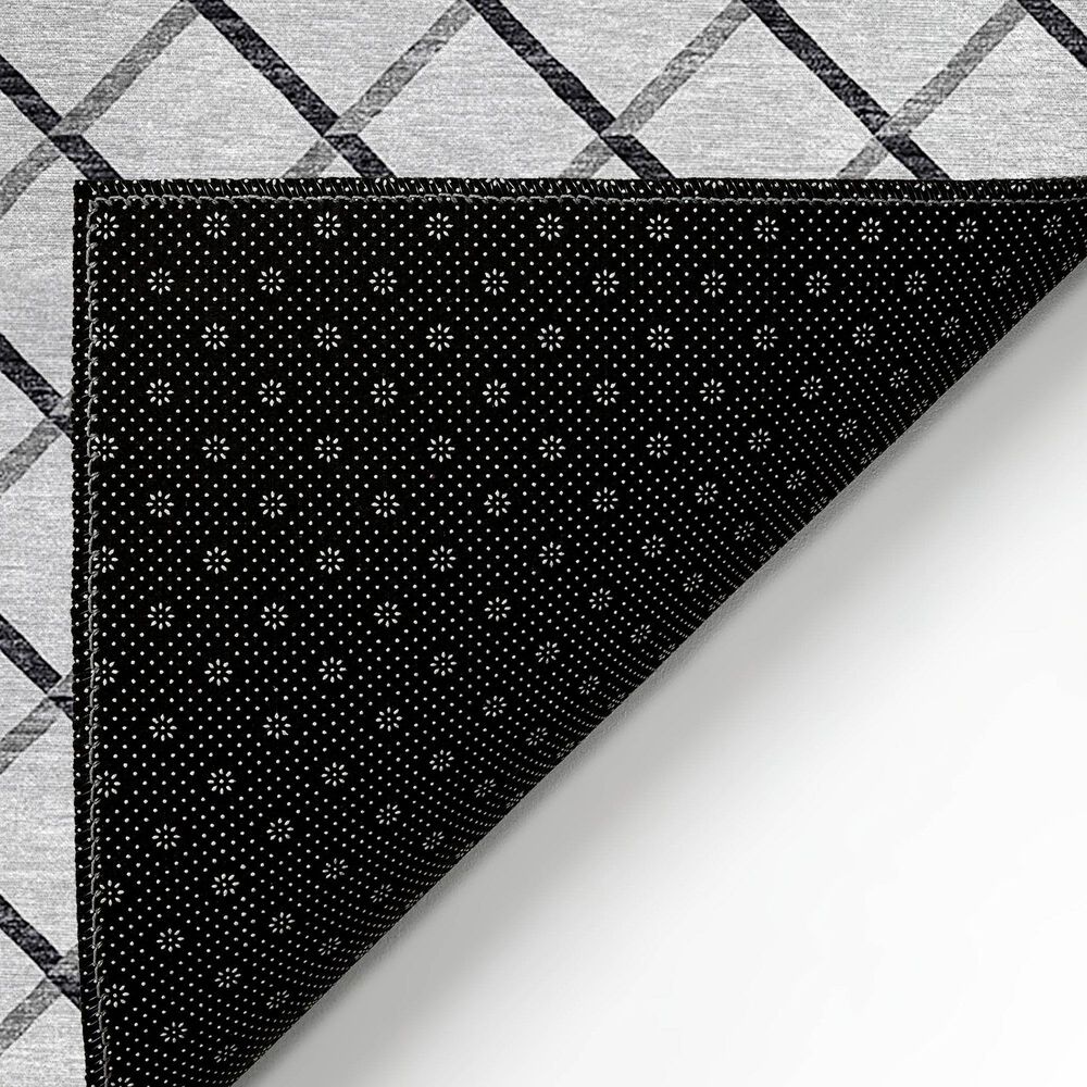 Dalyn Rug Company York 2&#39;3&quot; x 10&#39; Gray Indoor/Outdoor Runner, , large