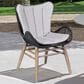 Hearth and Haven Mateo Outdoor Patio Dining Chair in Gray, , large