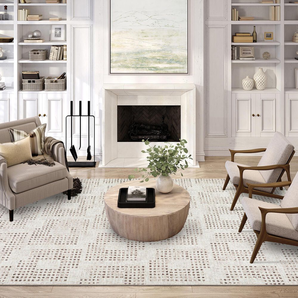Dalyn Rug Company Delano 10&#39; x 14&#39; Ivory Indoor/Outdoor Area Rug, , large