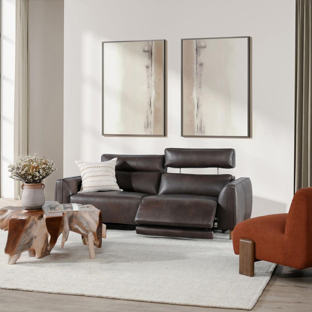 IMPORTED DINING Conway 2-Piece Power Reclining Sofa in Brown, , large