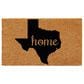 Callaway Texas 1"6" x 2"6" Natural and Black Door Mat, , large