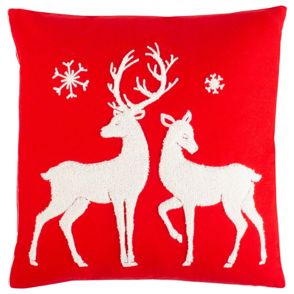 Safavieh Mitzi 18" Pillow in Red, , large