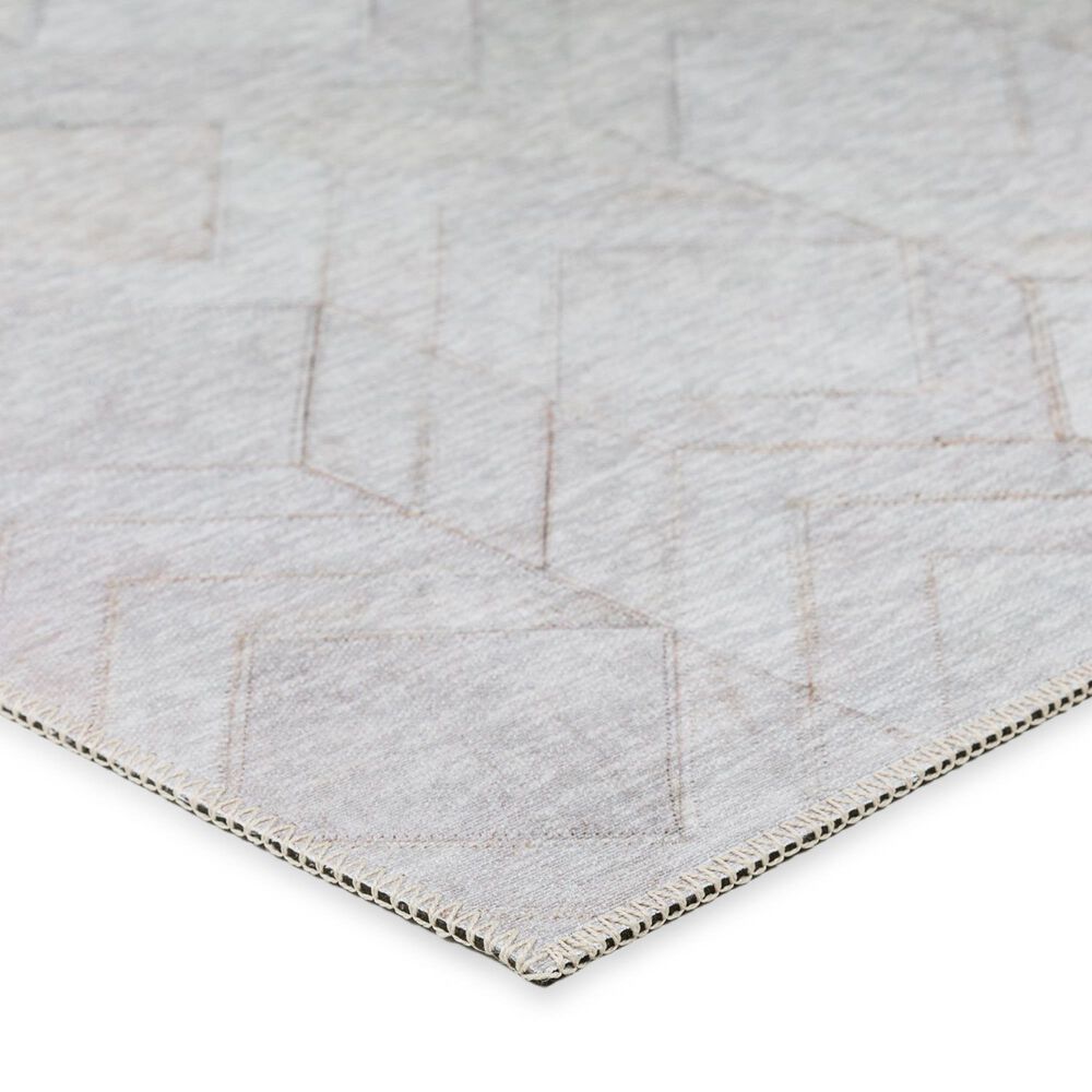 Dalyn Rug Company Durango Chevron 10&#39; x 14&#39; Linen Indoor/Outdoor Area Rug, , large