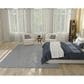 Nourison Courtyard Ivory and Blue 7" x 10" Indoor/Outdoor Area Rug, , large