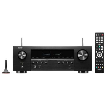 Denon 7.2 Channel 8K AV Receiver with HEOS Built-in and Voice Control in Black, , large