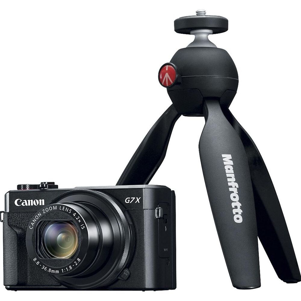 Body flow Viva Canon PowerShot G7 X Mark II 20.1-Megapixel Digital Camera Video Creator  Kit | Nebraska Furniture Mart