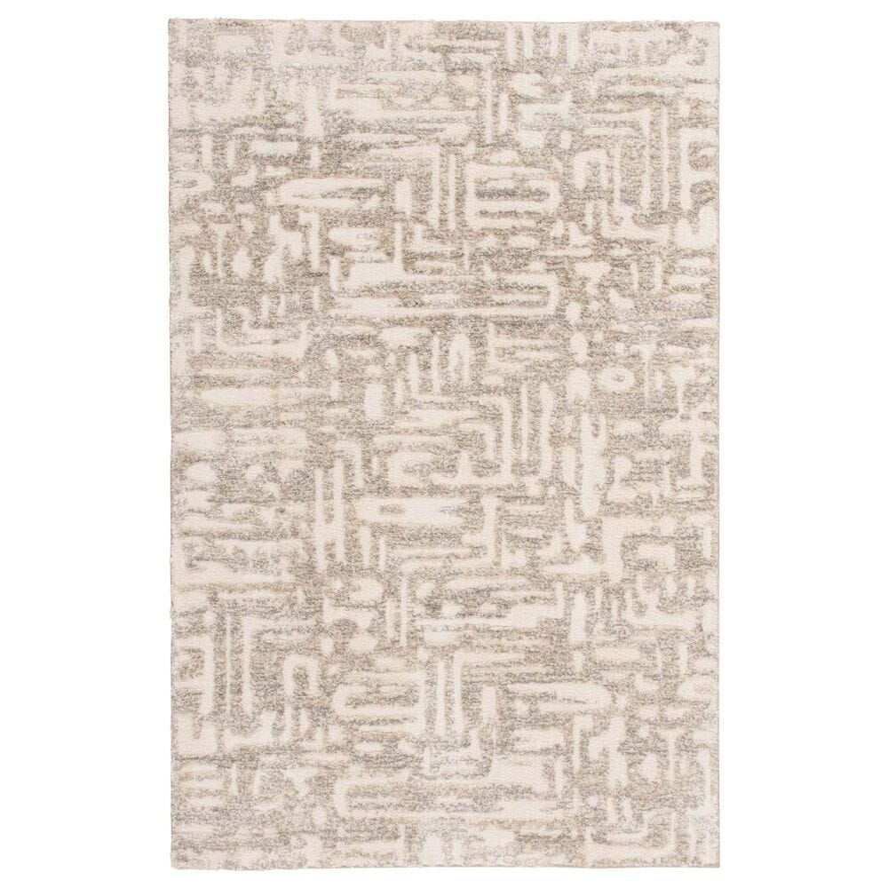 Central Oriental Stonington Armonia 5" x 7"6" Coconut and Lace Area Rug, , large