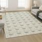 Dalyn Rug Company Soft Essentials Chevron Celery 10" x 14" Area Rug, , large