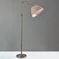 Adesso Shiloh Floor Lamp in Antique Brass, , large