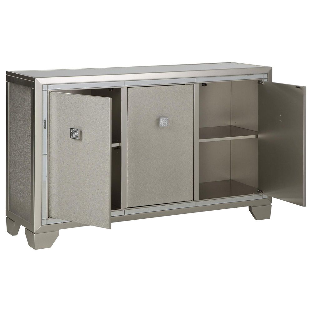 Ashley Chaseton Accent Cabinet in Champagne, , large