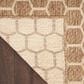 Nourison Twist Reversible 10" x 14" Natural Indoor/Outdoor Area Rug, , large