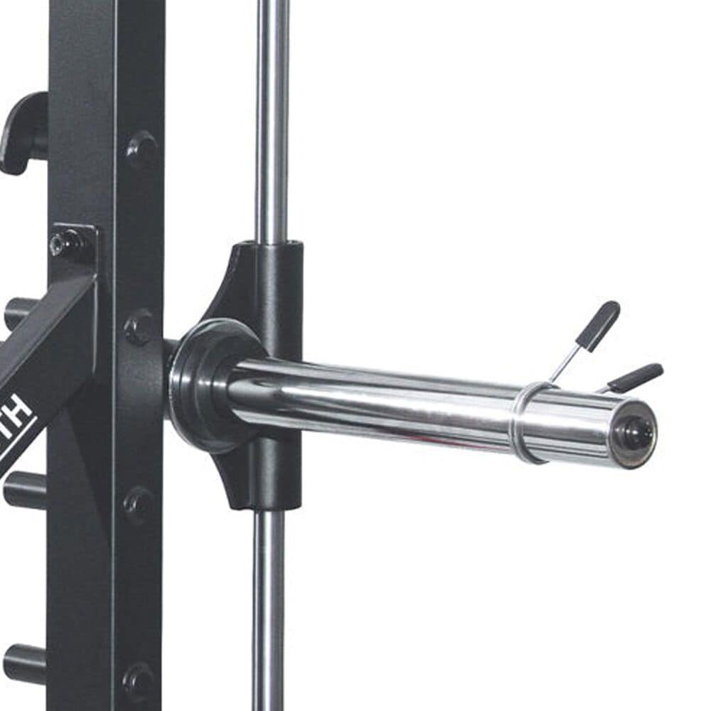 Sunny Health &amp; Fitness Essential Series II Smith Machine Squat Rack in Black and Red, , large