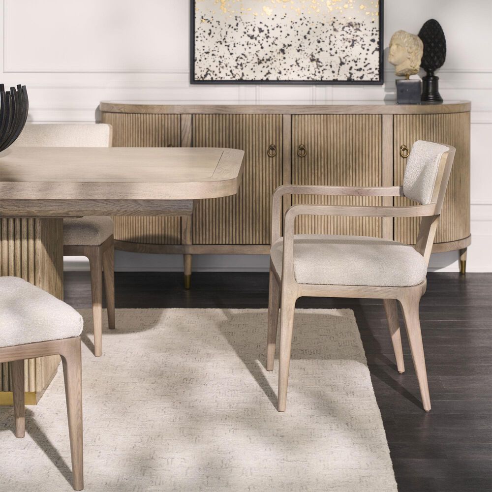 Fairfield Chair Everett Credenza in Biscotti and White, , large