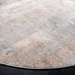 Safavieh Invista INV431A6"7" Round Cream and Grey Area Rug, , large