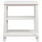 Sorelle Berkley 2 Shelf Nightstand in White, , large