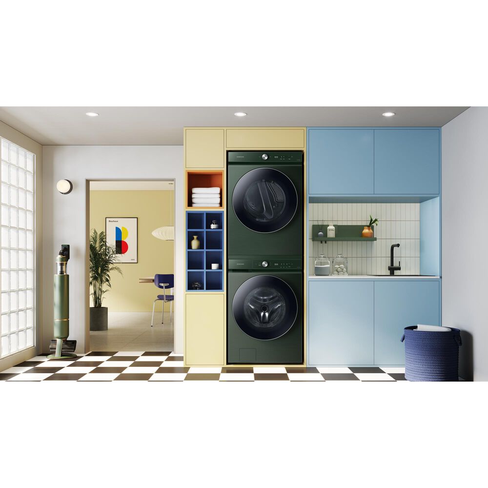 Samsung 7.6 Cu. Ft. Electric Dryer with Steam in Forrest Green, , large
