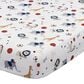 Oxford Baby Zoo Sports 3-Piece Baby Crib Nursery Bedding Set in White and Blue, , large