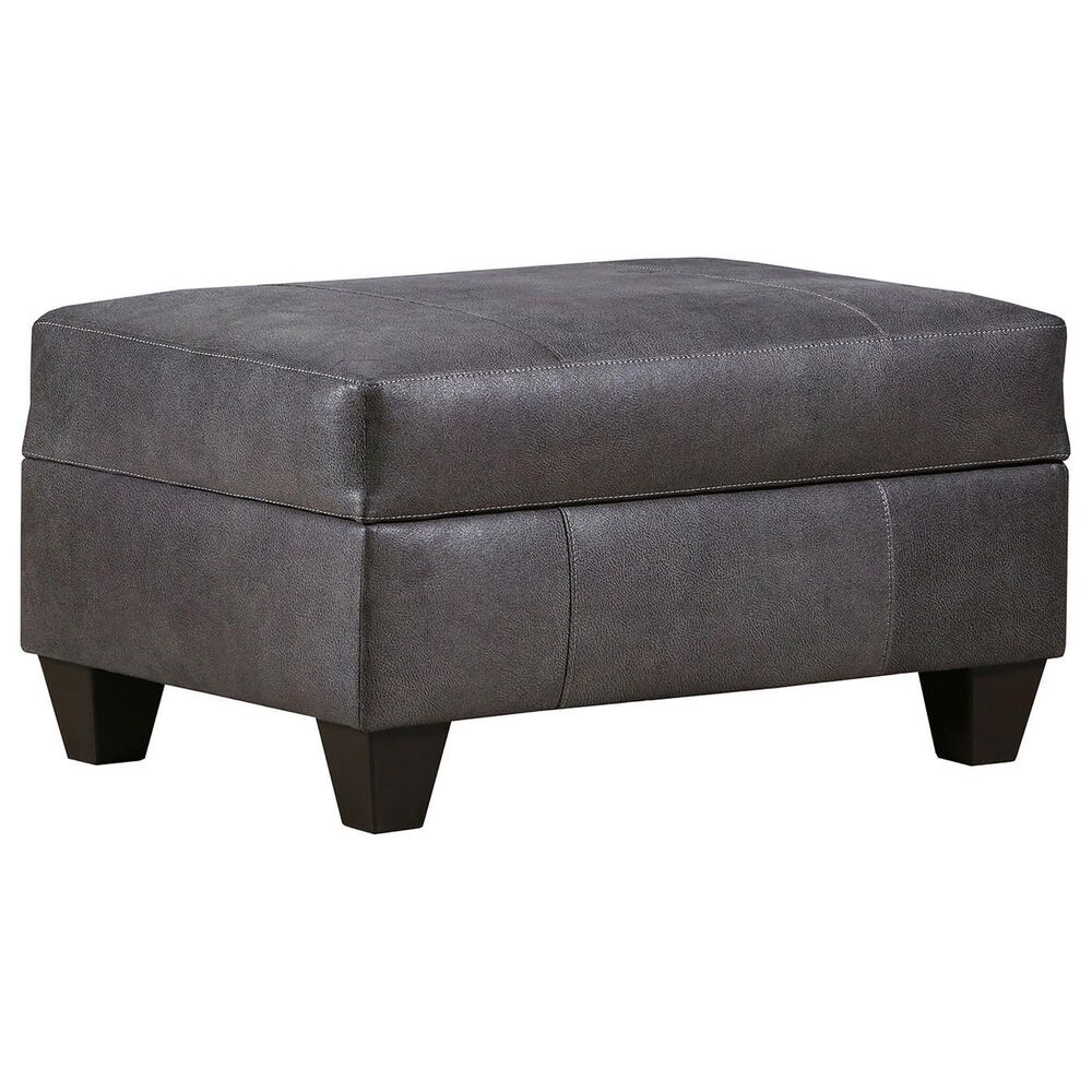 Lane Montego Ottoman in Expedition Shadow, , large