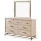 Furniture of America Sandnes 7-Drawer Dresser in Light Oak, , large