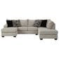 Ashley Megginson 2-Piece Left Facing U-Shaped Sectional with Sofa Chaise in Storm, , large