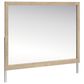 Ashley Cielden 6-Drawer Dresser and Mirror in Tan, , large