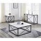 Crystal City Skyler End Table in White, , large
