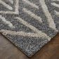 Feizy Mynka 5" x 8" Gray Area Rug, , large
