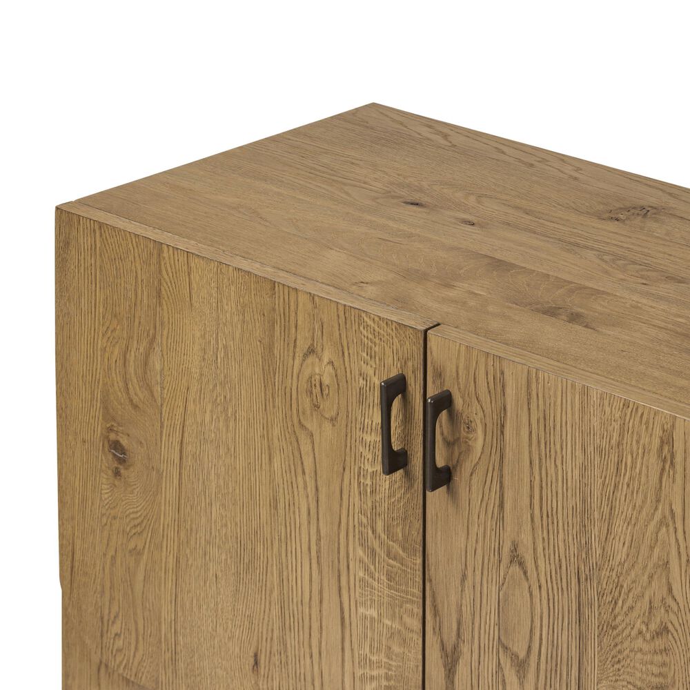 Four Hands Bloomfield Media Console in Worn Oak, , large