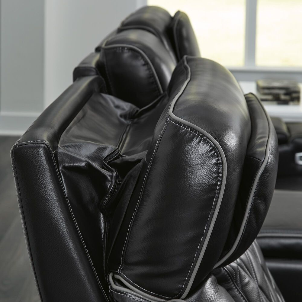 Ashley Boyington 2-Piece Power Reclining Living Room Set in Black, , large