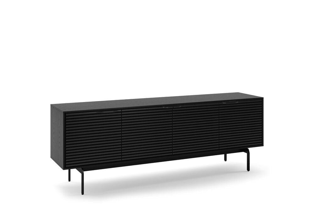 BDI Align 81&quot; TV Credenza in Ebonized Ash, , large