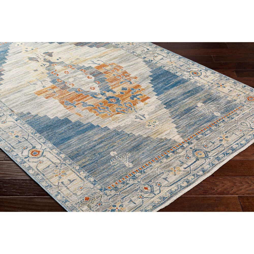 Surya Chicago CHG2303 11&#39;11&quot; x 15&#39;7&quot; Slate, Blue, Light Beige, Mustard, Brick Red, Taupe Area Rug, , large
