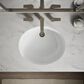 Kohler Caxton Oval Undermount Bathroom Sink in White, , large