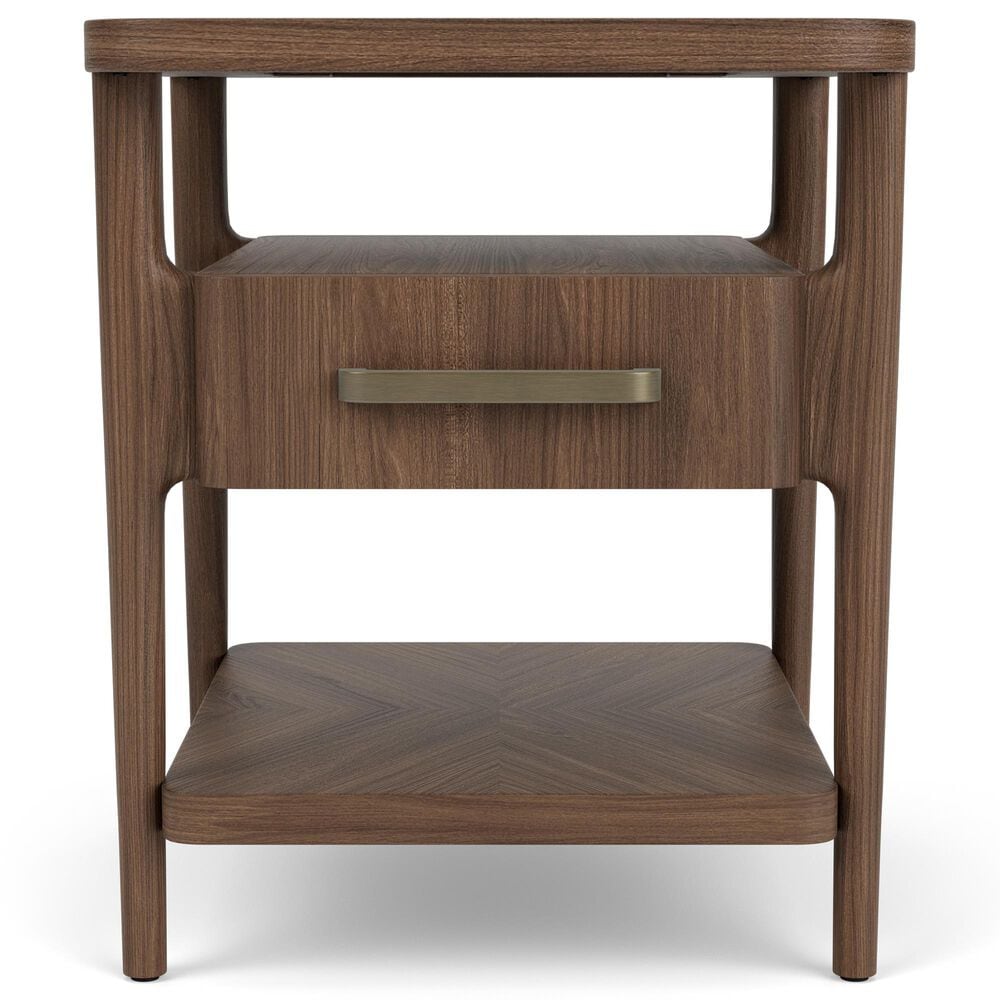 Riverside Furniture Delia End Table in Nouveau Walnut, , large