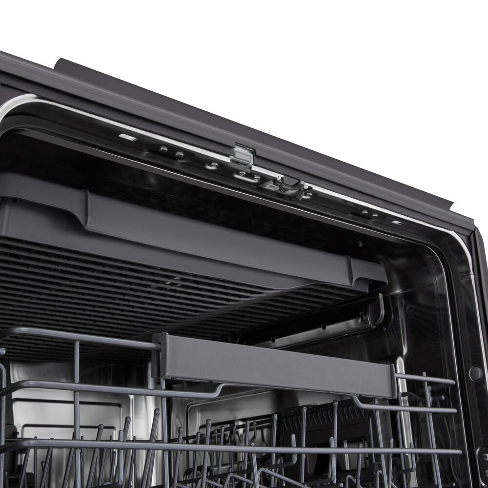 LG 24" Built-In Pocket Handle Dishwasher with SteamAssist in Black Stainless Steel, , large