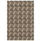 Dalyn Rug Company Soft Essentials Chevron Chocolate 8" x 10" Area Rug, , large